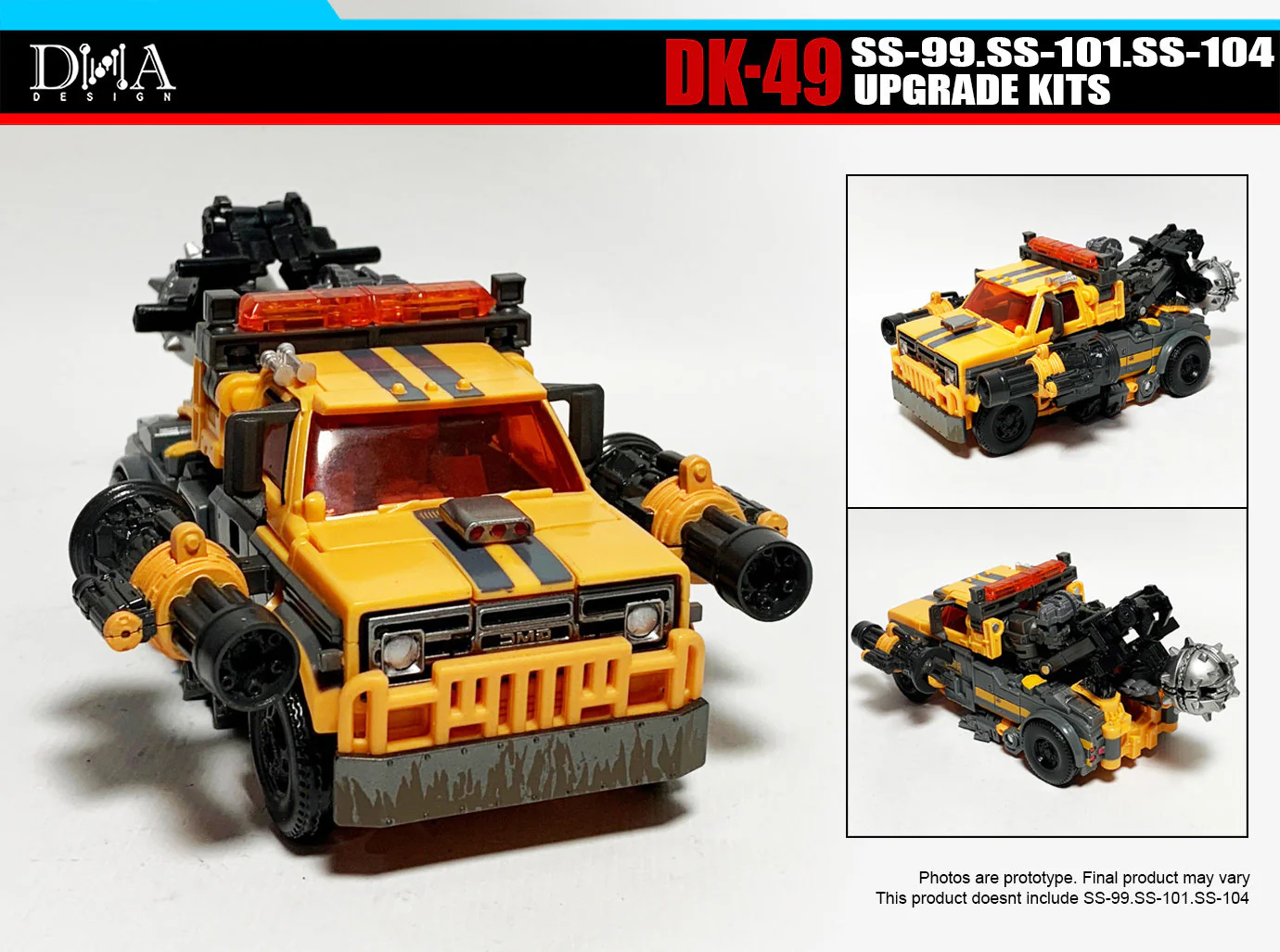 DNA Design DK-49 DK49 Upgrade Kits for Studio Series SS-99 Battletrap, SS-101 Scourge & SS-104 Nightbird 14 DNA Design DK-49 DK49 Upgrade Kits for Studio Series SS-99 Battletrap, SS-101 Scourge & SS-104 Nightbird