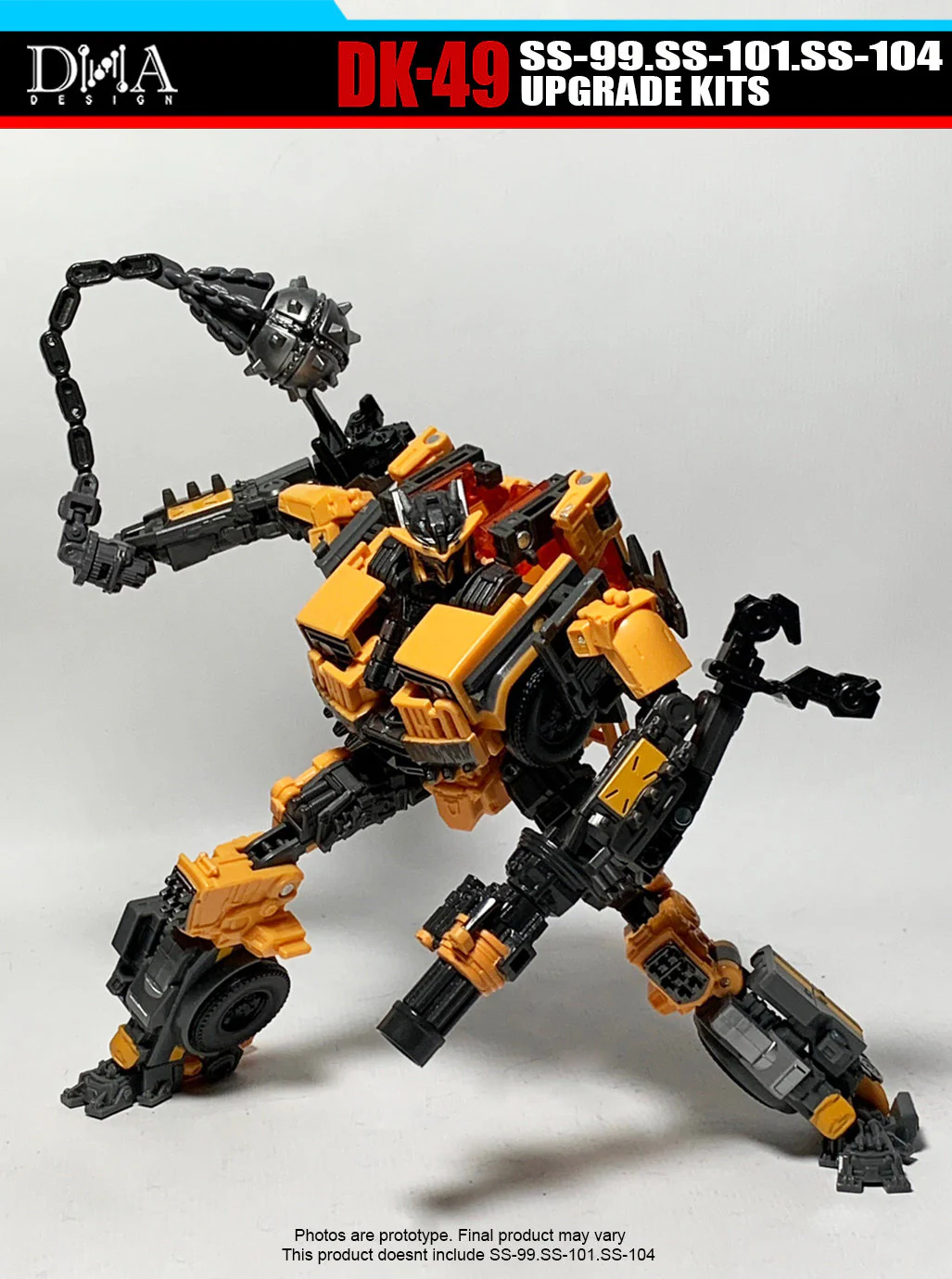 DNA Design DK-49 DK49 Upgrade Kits for Studio Series SS-99 Battletrap, SS-101 Scourge & SS-104 Nightbird 15 DNA Design DK-49 DK49 Upgrade Kits for Studio Series SS-99 Battletrap, SS-101 Scourge & SS-104 Nightbird