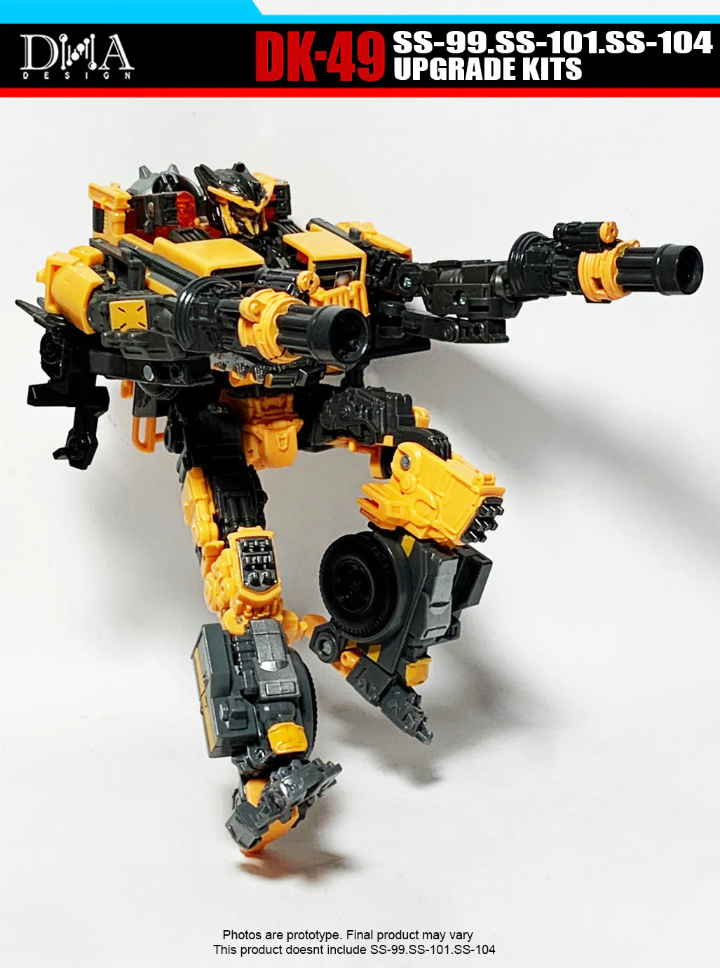 DNA Design DK-49 DK49 Upgrade Kits for Studio Series SS-99 Battletrap, SS-101 Scourge & SS-104 Nightbird 16 DNA Design DK-49 DK49 Upgrade Kits for Studio Series SS-99 Battletrap, SS-101 Scourge & SS-104 Nightbird