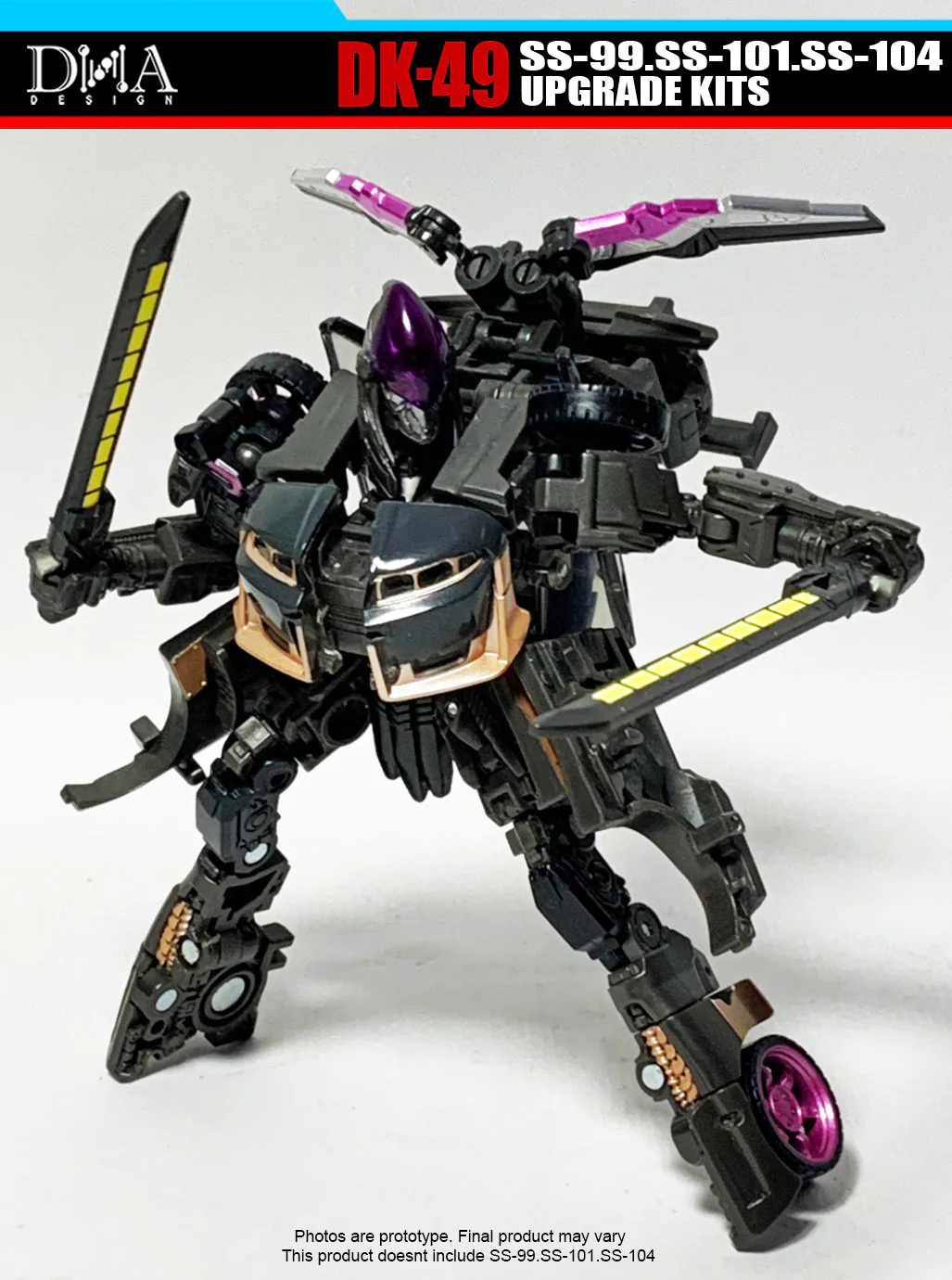 DNA Design DK-49 DK49 Upgrade Kits for Studio Series SS-99 Battletrap, SS-101 Scourge & SS-104 Nightbird 17 DNA Design DK-49 DK49 Upgrade Kits for Studio Series SS-99 Battletrap, SS-101 Scourge & SS-104 Nightbird