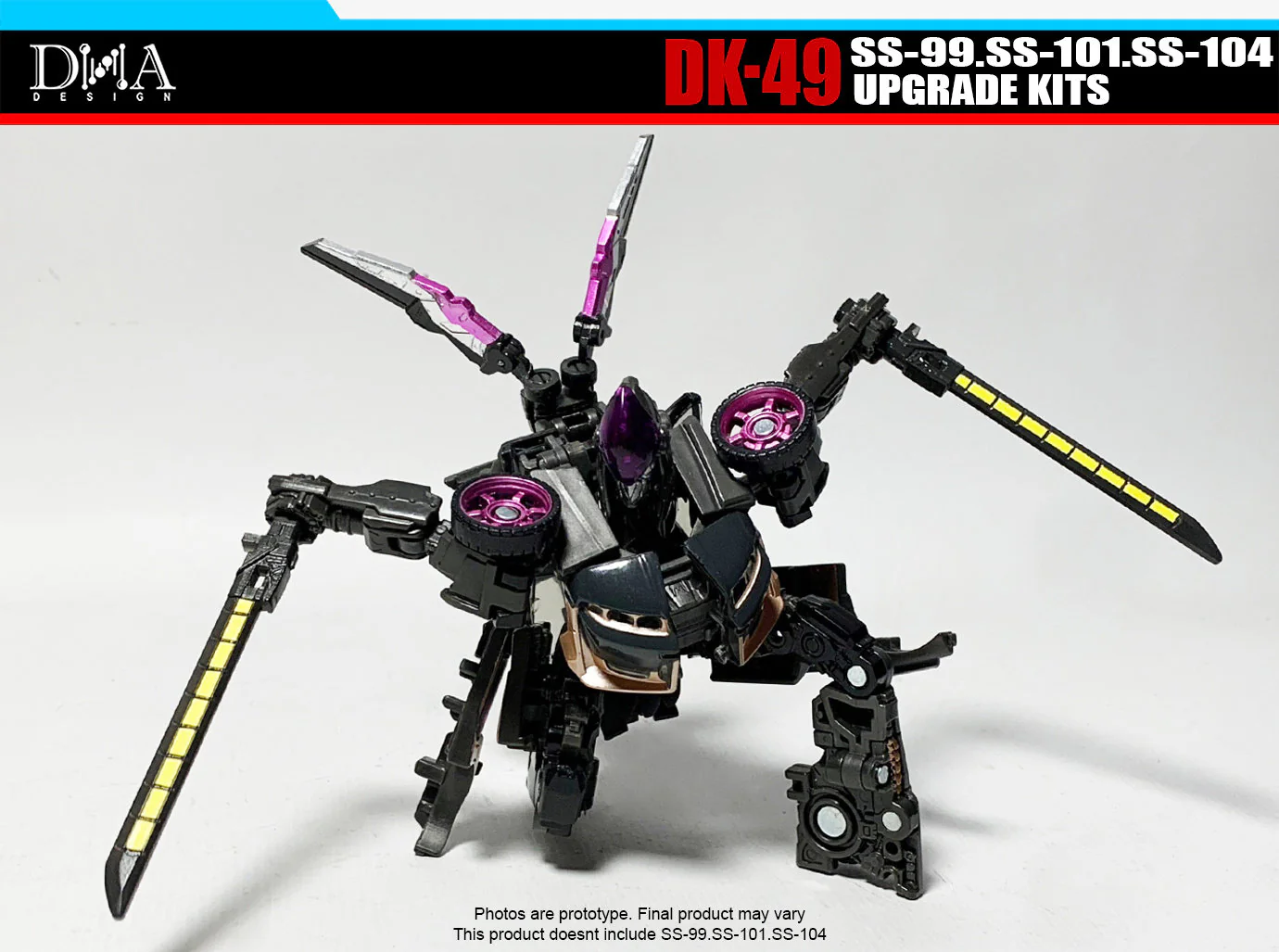 DNA Design DK-49 DK49 Upgrade Kits for Studio Series SS-99 Battletrap, SS-101 Scourge & SS-104 Nightbird 19 DNA Design DK-49 DK49 Upgrade Kits for Studio Series SS-99 Battletrap, SS-101 Scourge & SS-104 Nightbird