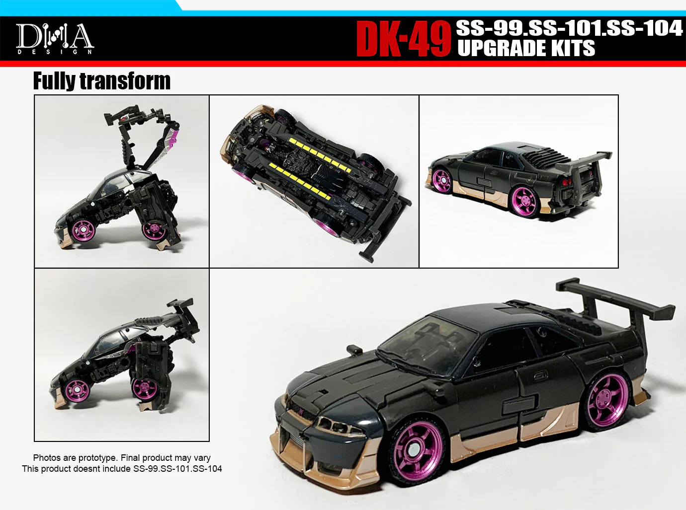DNA Design DK-49 DK49 Upgrade Kits for Studio Series SS-99 Battletrap, SS-101 Scourge & SS-104 Nightbird 20 DNA Design DK-49 DK49 Upgrade Kits for Studio Series SS-99 Battletrap, SS-101 Scourge & SS-104 Nightbird