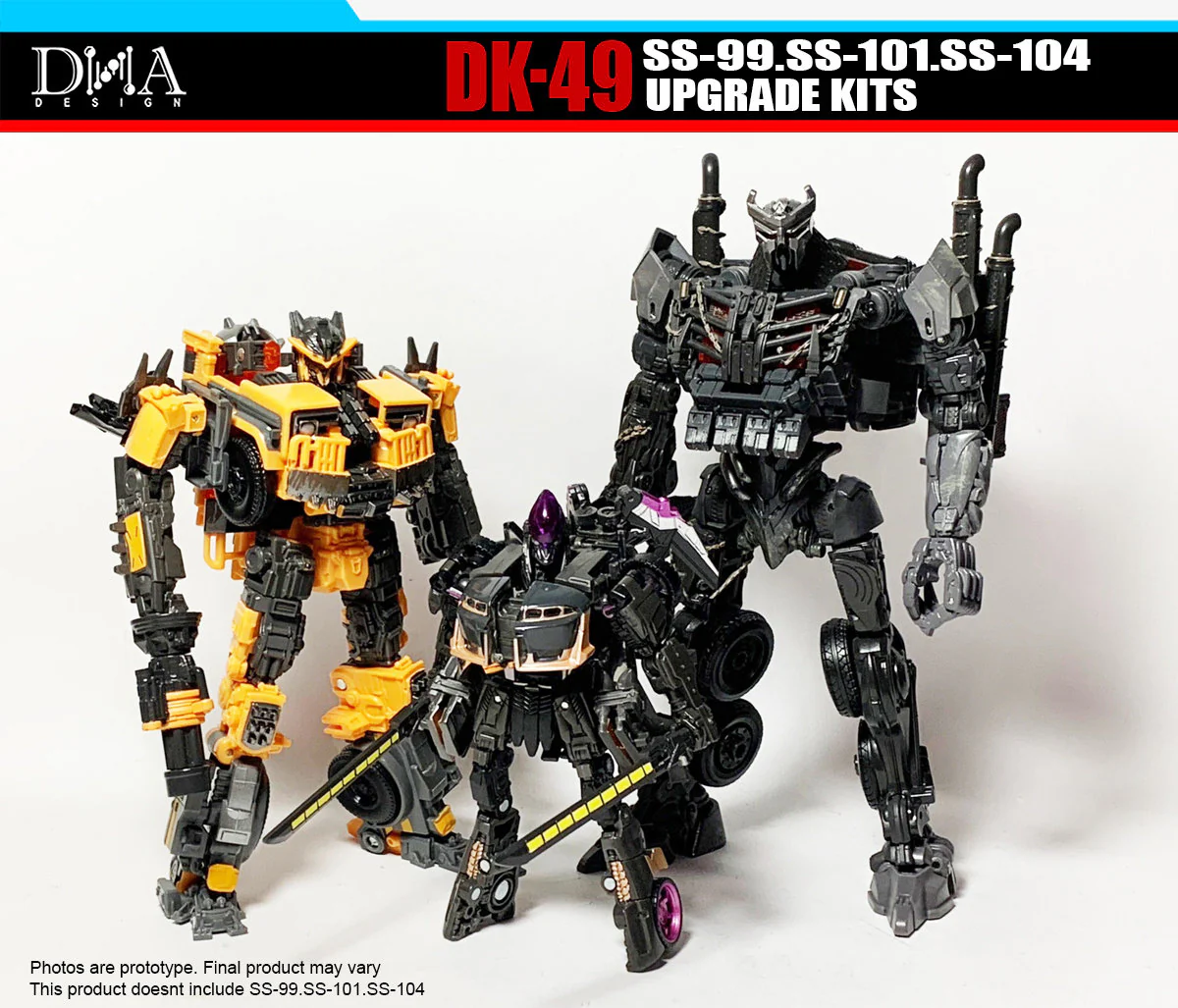 DNA Design DK-49 DK49 Upgrade Kits for Studio Series SS-99 Battletrap, SS-101 Scourge & SS-104 Nightbird 4 DNA Design DK-49 DK49 Upgrade Kits for Studio Series SS-99 Battletrap, SS-101 Scourge & SS-104 Nightbird