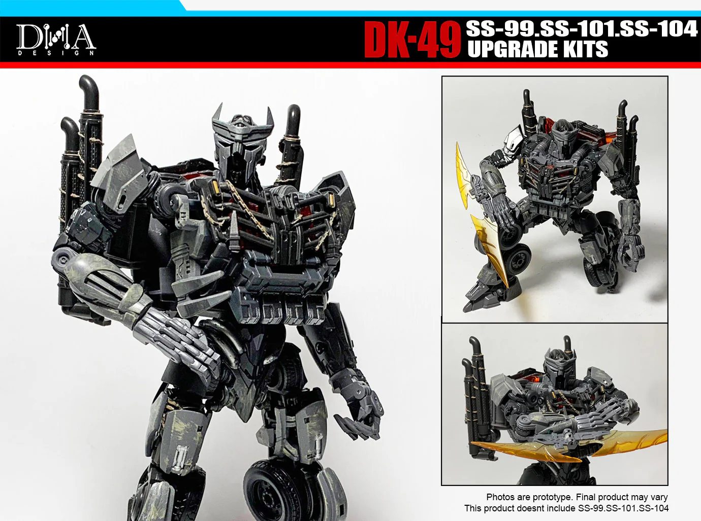 DNA Design DK-49 DK49 Upgrade Kits for Studio Series SS-99 Battletrap, SS-101 Scourge & SS-104 Nightbird 6 DNA Design DK-49 DK49 Upgrade Kits for Studio Series SS-99 Battletrap, SS-101 Scourge & SS-104 Nightbird