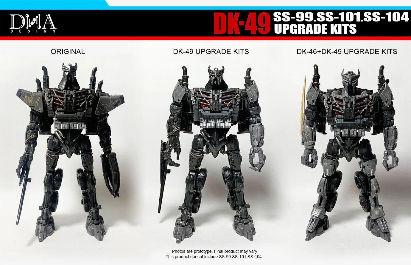 DNA Design DK-49 DK49 Upgrade Kits for Studio Series SS-99 Battletrap, SS-101 Scourge & SS-104 Nightbird 7 DNA Design DK-49 DK49 Upgrade Kits for Studio Series SS-99 Battletrap, SS-101 Scourge & SS-104 Nightbird