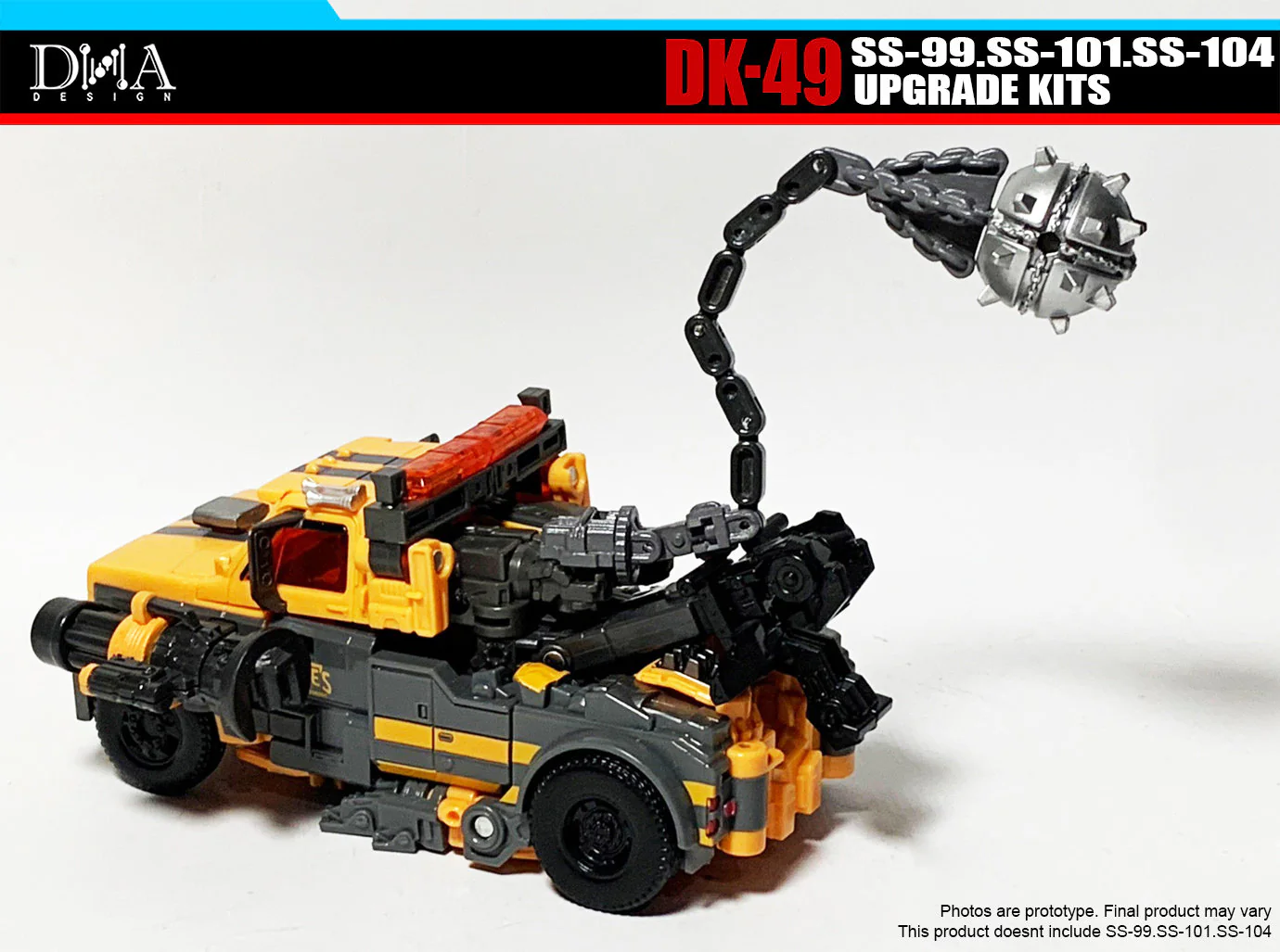 DNA Design DK-49 DK49 Upgrade Kits for Studio Series SS-99 Battletrap, SS-101 Scourge & SS-104 Nightbird 9 DNA Design DK-49 DK49 Upgrade Kits for Studio Series SS-99 Battletrap, SS-101 Scourge & SS-104 Nightbird