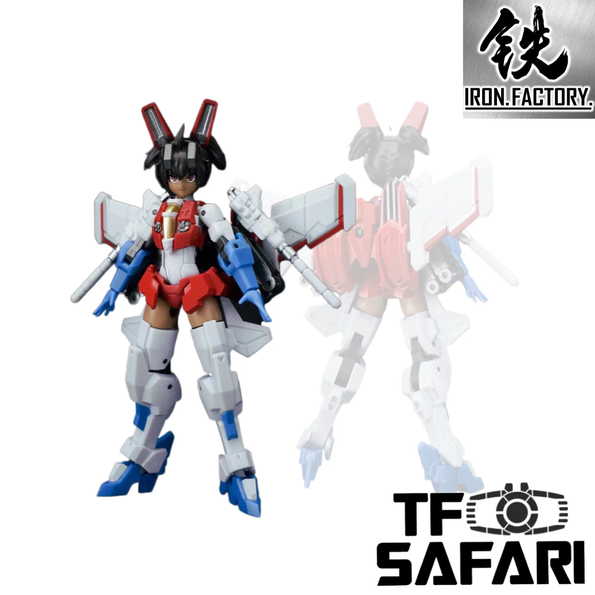 Iron Factory IF G-01 IFG01 Girls 01 Starwing Starscream Animed Figure（Mecha Girl Starscream) Non Transformable