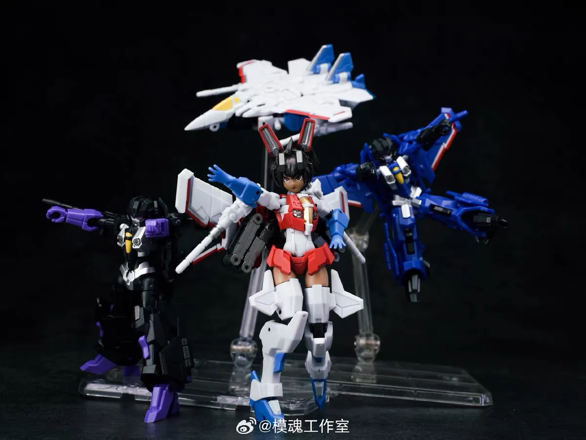 Iron Factory IF G-01 IFG01 Girls 01 Starwing Starscream Animed Figure(Mecha Girl Starscream) Non Transformable 3 Iron Factory IF G-01 IFG01 Girls 01 Starwing Starscream Animed Figure(Mecha Girl Starscream) Non Transformable