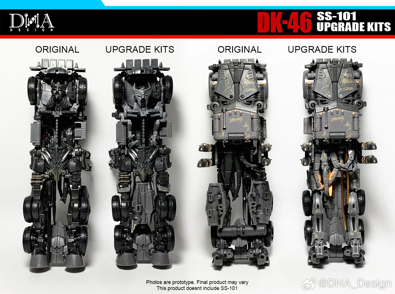 DNA Design DK-46 DK46 Upgrade Kits for Studio Series SS101 SS-101 Scourge (RotB Rise of the Beast Movie) 16 DNA Design DK-46 DK46 Upgrade Kits for Studio Series SS101 SS-101 Scourge (RotB Rise of the Beast Movie)