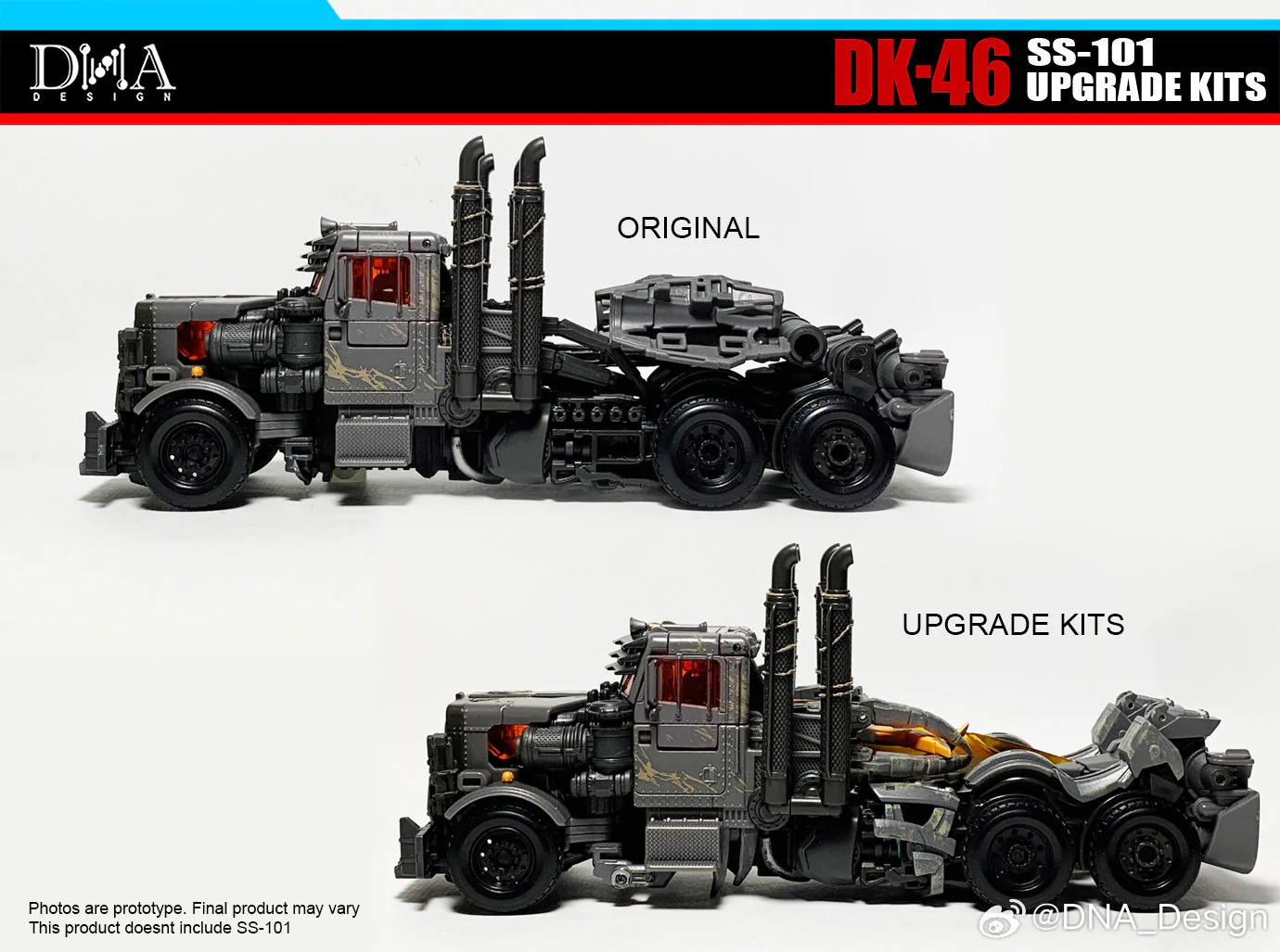 DNA Design DK-46 DK46 Upgrade Kits for Studio Series SS101 SS-101 Scourge (RotB Rise of the Beast Movie) 17 DNA Design DK-46 DK46 Upgrade Kits for Studio Series SS101 SS-101 Scourge (RotB Rise of the Beast Movie)
