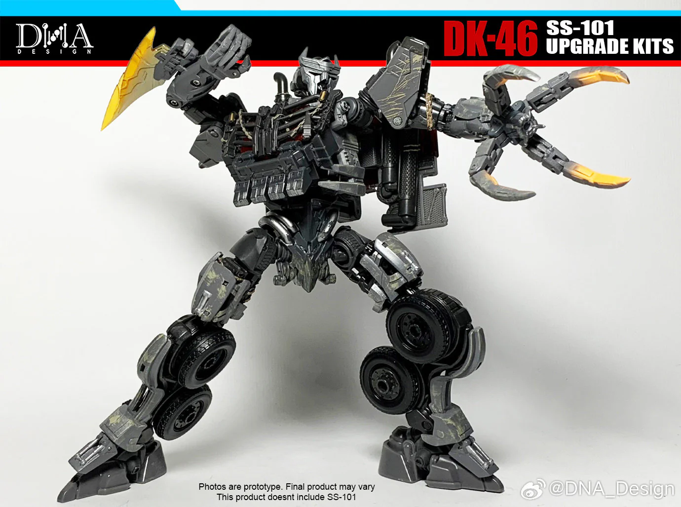 DNA Design DK-46 DK46 Upgrade Kits for Studio Series SS101 SS-101 Scourge (RotB Rise of the Beast Movie) 5 DNA Design DK-46 DK46 Upgrade Kits for Studio Series SS101 SS-101 Scourge (RotB Rise of the Beast Movie)