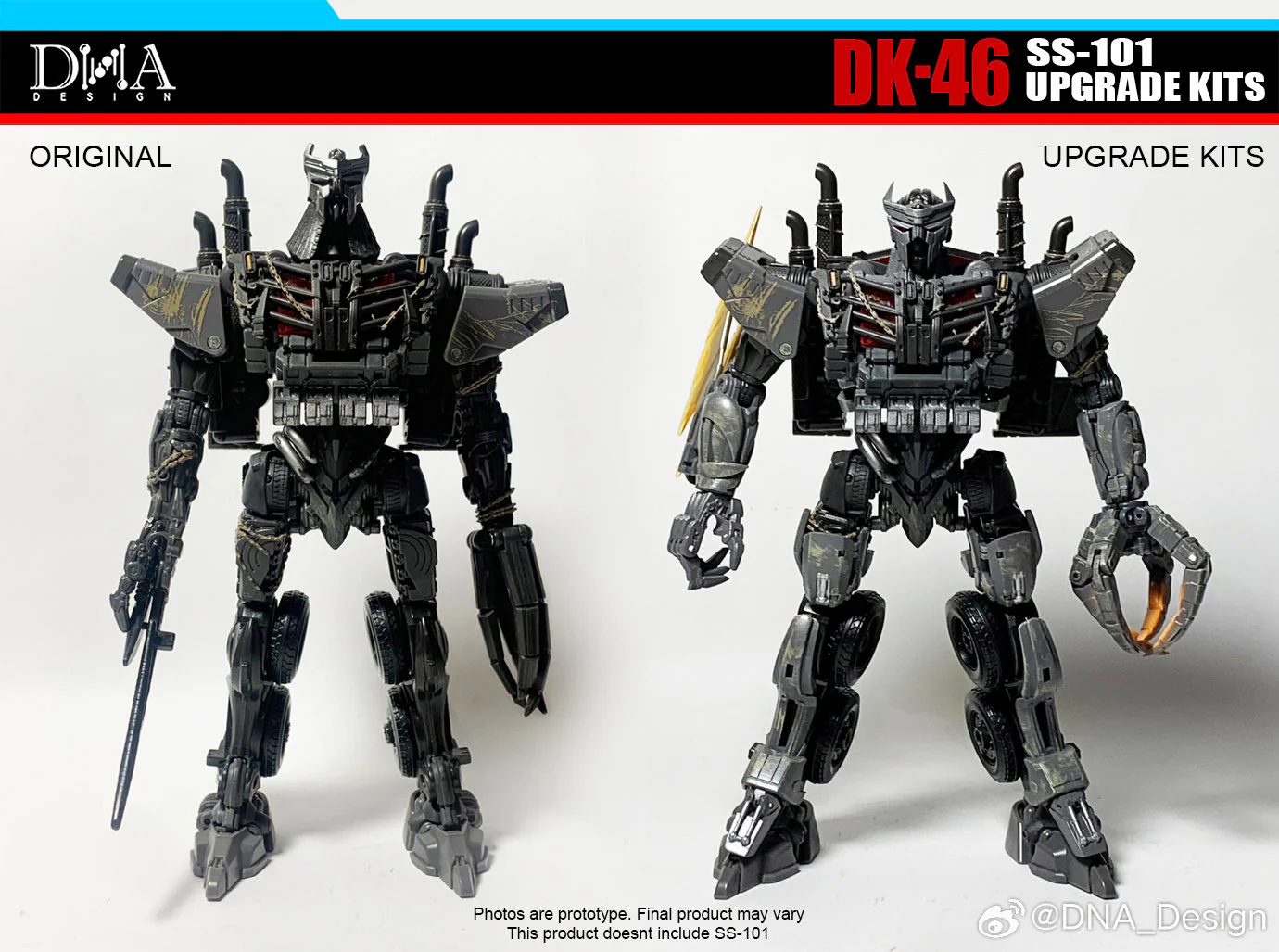 DNA Design DK-46 DK46 Upgrade Kits for Studio Series SS101 SS-101 Scourge (RotB Rise of the Beast Movie) 7 DNA Design DK-46 DK46 Upgrade Kits for Studio Series SS101 SS-101 Scourge (RotB Rise of the Beast Movie)