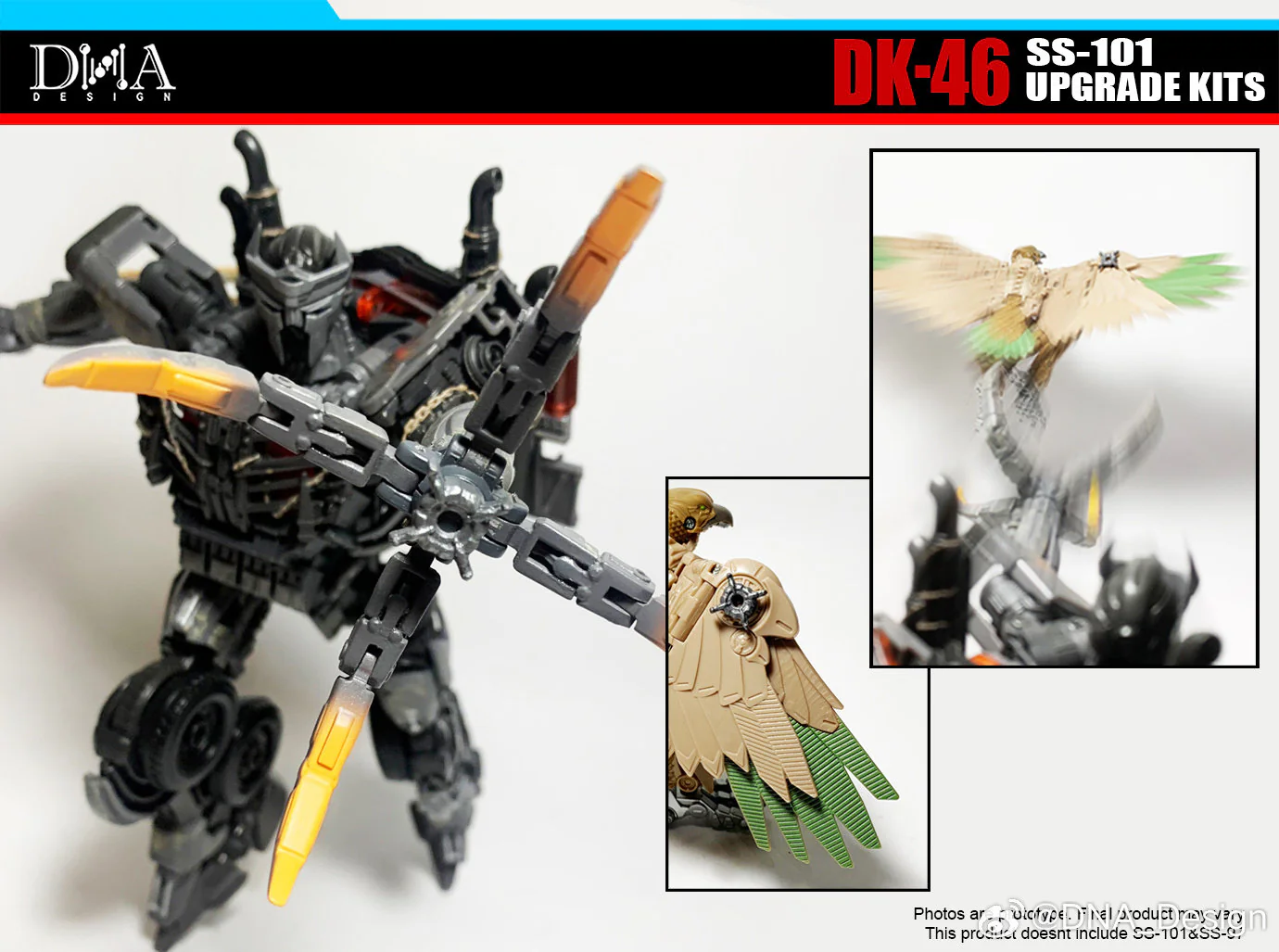 DNA Design DK-46 DK46 Upgrade Kits for Studio Series SS101 SS-101 Scourge (RotB Rise of the Beast Movie) 8 DNA Design DK-46 DK46 Upgrade Kits for Studio Series SS101 SS-101 Scourge (RotB Rise of the Beast Movie)