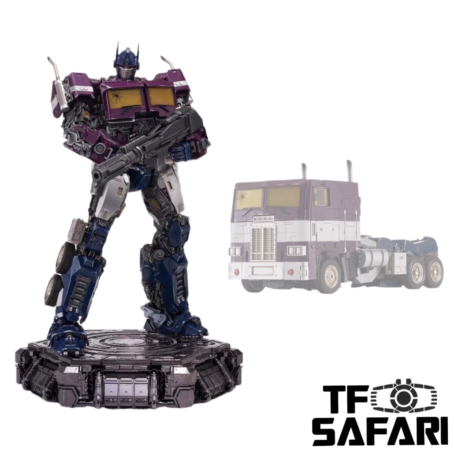 Magnificent Mecha MM01P MM-01P Optimus Prime OP Bumblebee Movie SG Shattered Glass Version 30cm / 12"
