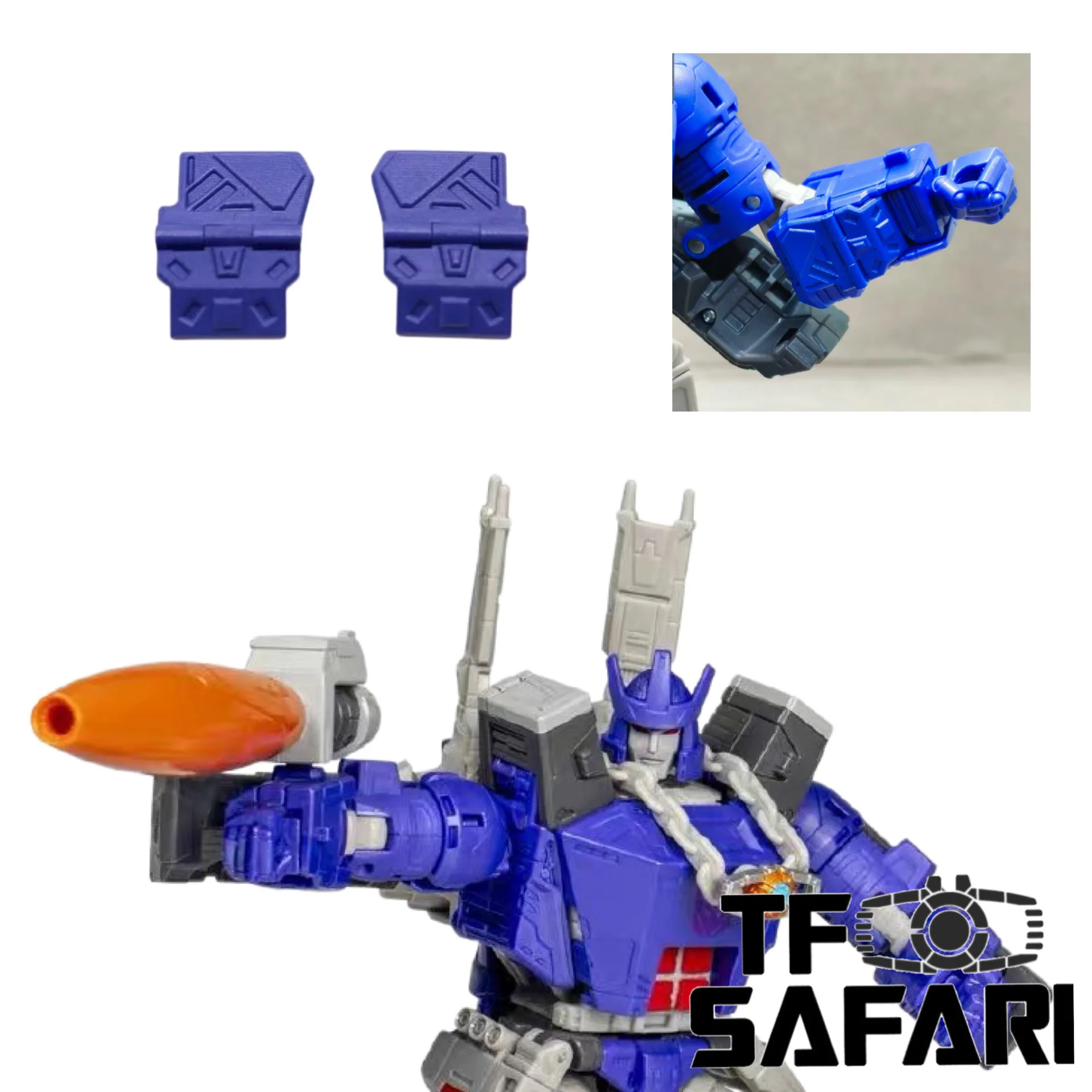 Superman Studio SPS49 SPS-49 Gap fillers / Covers for Studio Series 86 SS86 Leader Class Galvatron Upgrade Kit