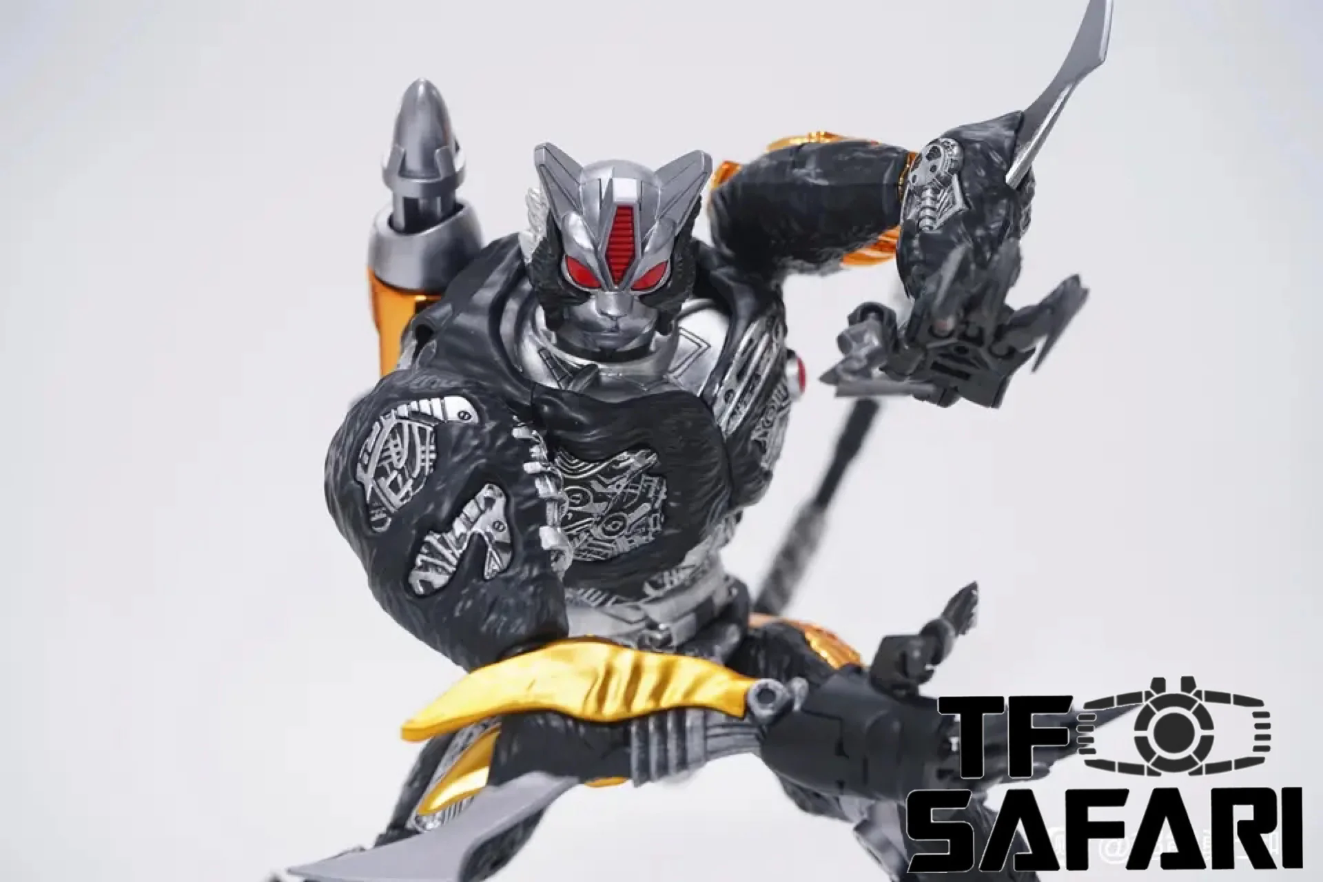 Transart TA BWM-09B BWM09B Black Panther Cheetor (BW Beast Transmetal Ravage) 22cm / 8.7" 3 Transart TA BWM-09B BWM09B Black Panther Cheetor (BW Beast Transmetal Ravage) 22cm / 8.7"