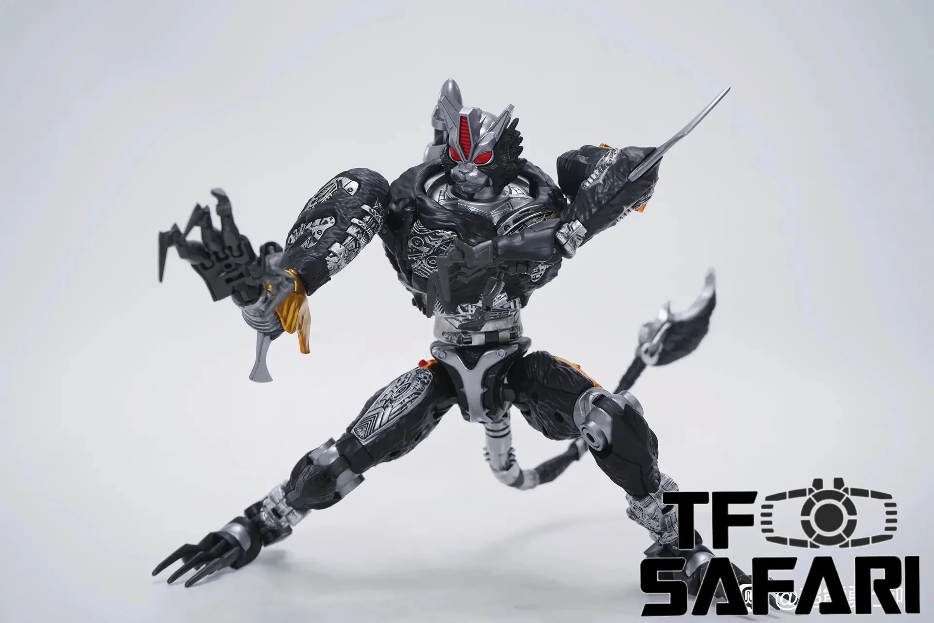 Transart TA BWM-09B BWM09B Black Panther Cheetor (BW Beast Transmetal Ravage) 22cm / 8.7" 4 Transart TA BWM-09B BWM09B Black Panther Cheetor (BW Beast Transmetal Ravage) 22cm / 8.7"
