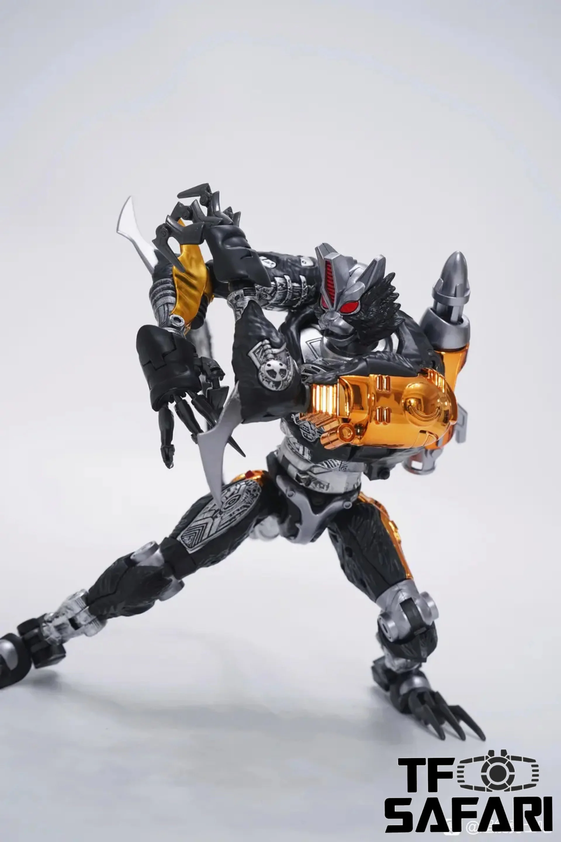 Transart TA BWM-09B BWM09B Black Panther Cheetor (BW Beast Transmetal Ravage) 22cm / 8.7" 6 Transart TA BWM-09B BWM09B Black Panther Cheetor (BW Beast Transmetal Ravage) 22cm / 8.7"