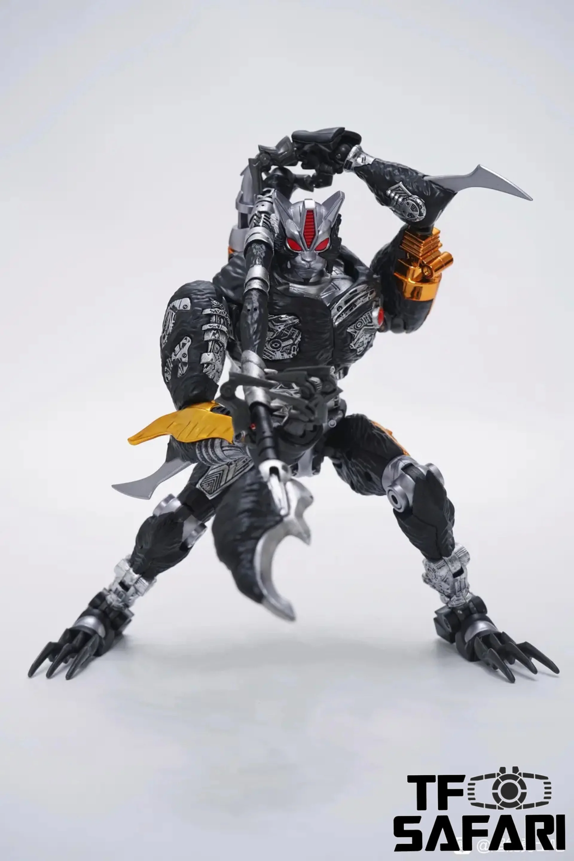 Transart TA BWM-09B BWM09B Black Panther Cheetor (BW Beast Transmetal Ravage) 22cm / 8.7" 9 Transart TA BWM-09B BWM09B Black Panther Cheetor (BW Beast Transmetal Ravage) 22cm / 8.7"