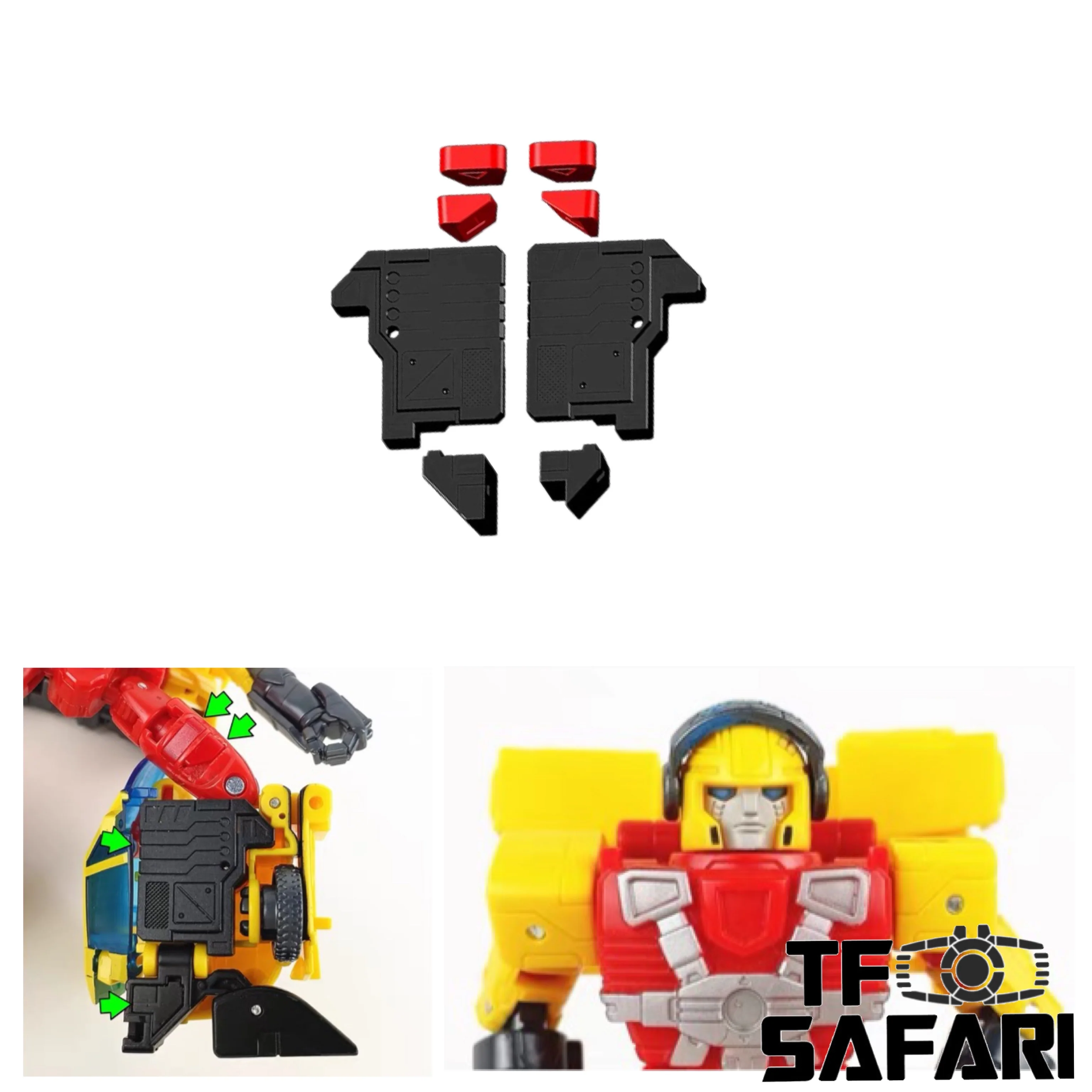 Shockwave Lab SL176 SL-176 Upgrade Kit for Legacy Evolution Armada Universe Hot Shot Upgrade Kit