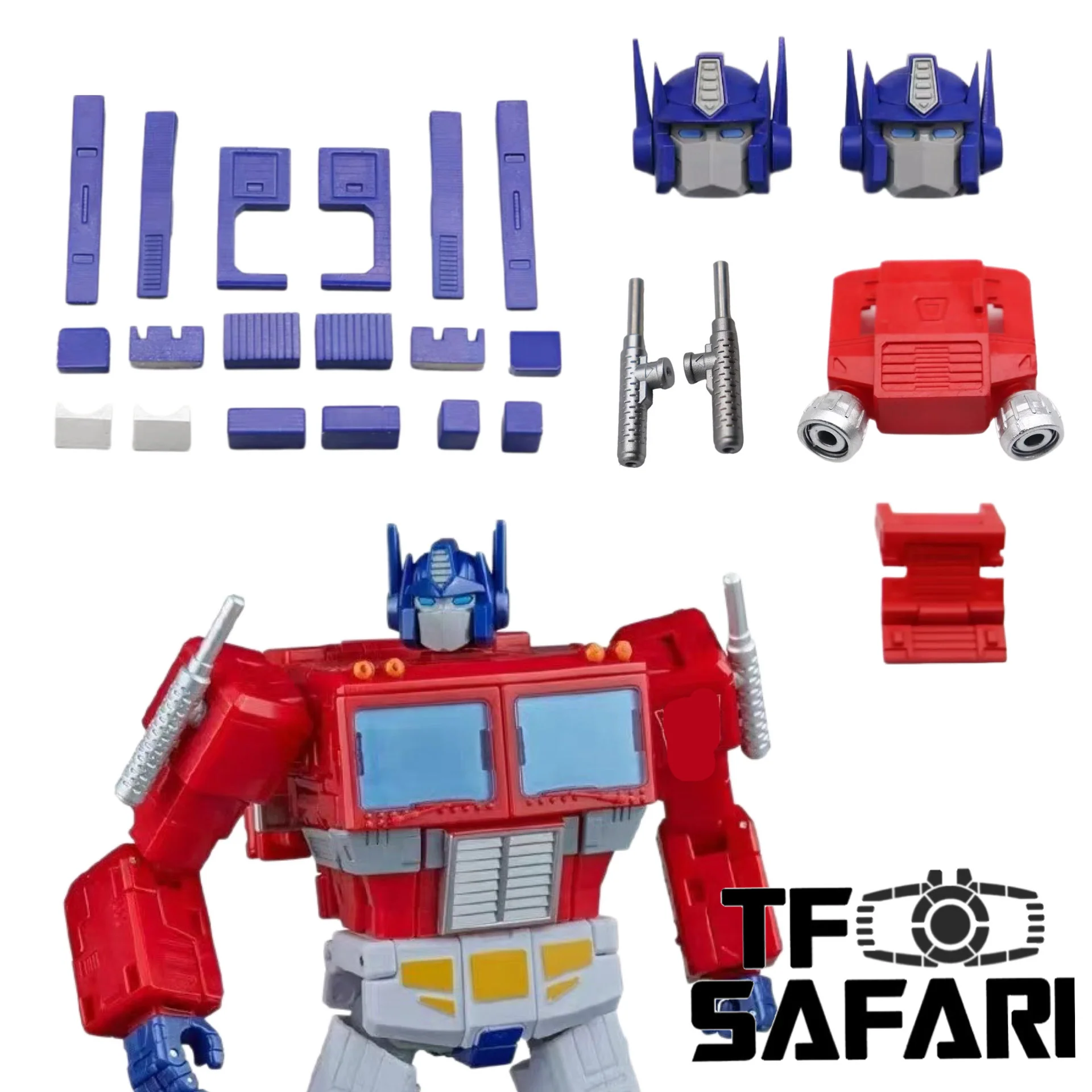 Weekend Workshop / Tim Heada Upgrade Kit / Gap fillers for Studio Series SS86 Optimus Prime Upgrade Kit