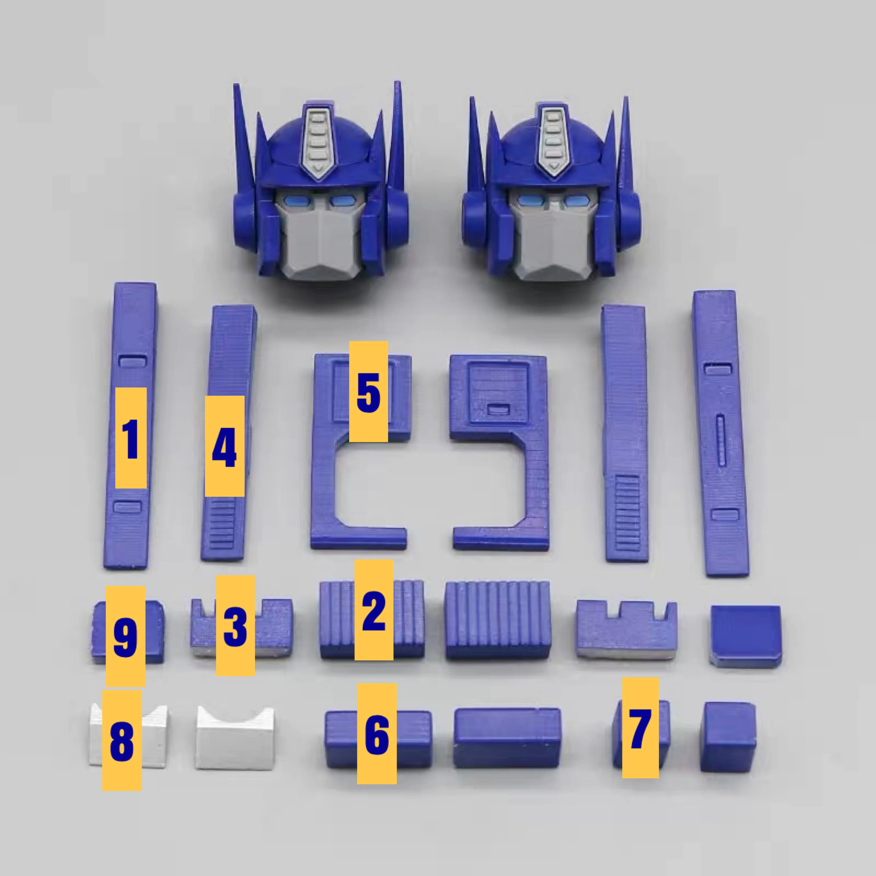 Weekend Workshop / Tim Heada Upgrade Kit / Gap fillers for Studio Series SS86 Optimus Prime Upgrade Kit 12 Weekend Workshop / Tim Heada Upgrade Kit / Gap fillers for Studio Series SS86 Optimus Prime Upgrade Kit