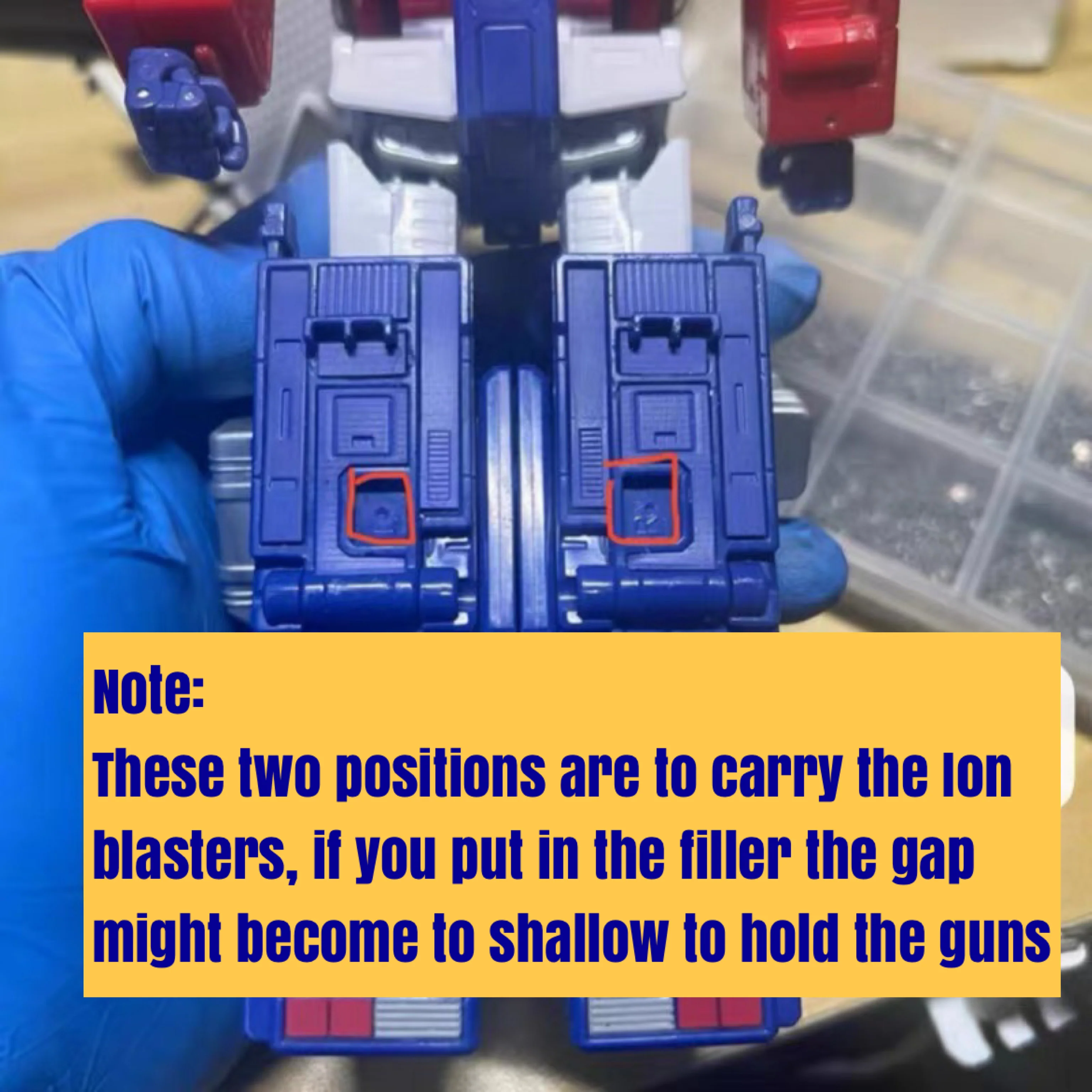 Weekend Workshop / Tim Heada Upgrade Kit / Gap fillers for Studio Series SS86 Optimus Prime Upgrade Kit 14 Weekend Workshop / Tim Heada Upgrade Kit / Gap fillers for Studio Series SS86 Optimus Prime Upgrade Kit