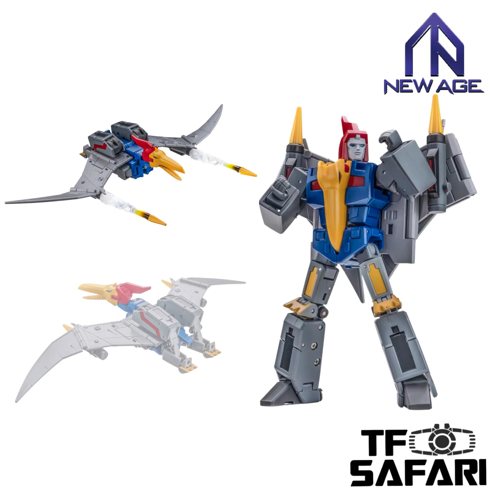 NA NewAge H57 H-57  Freyr (Swoop) Dinobot New Age 11.3 cm / 4.5"
