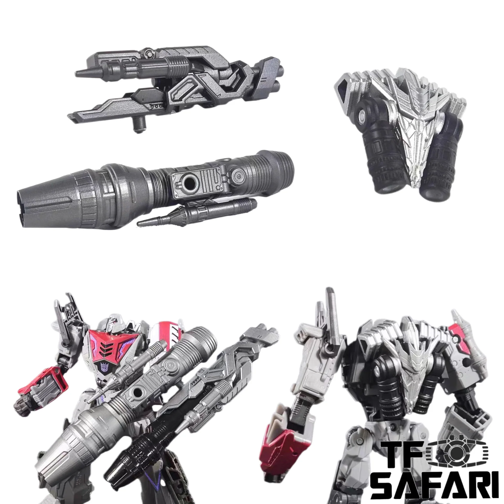 BDT Studio BDT-66A / 66B / 66C for WFC Studio Series Voyager 04 SS GE04 Gamer Edition Megatron Upgrade Kit