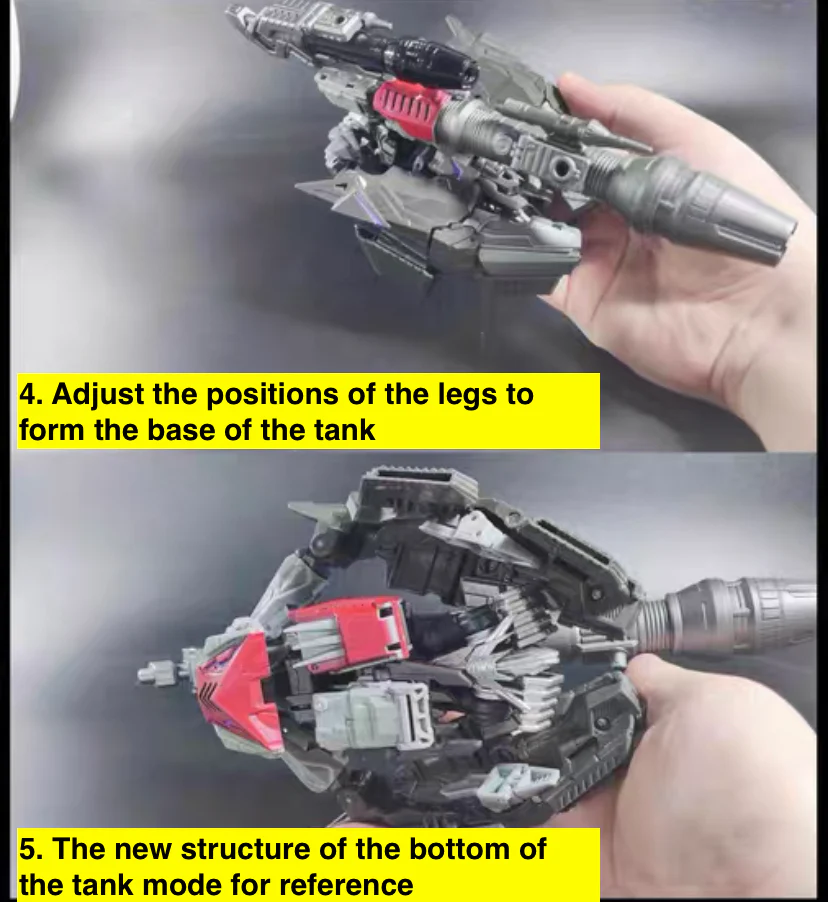 BDT Studio BDT-66A / 66B / 66C for WFC Studio Series Voyager 04 SS GE04 Gamer Edition Megatron Upgrade Kit 26 BDT Studio BDT-66A / 66B / 66C for WFC Studio Series Voyager 04 SS GE04 Gamer Edition Megatron Upgrade Kit
