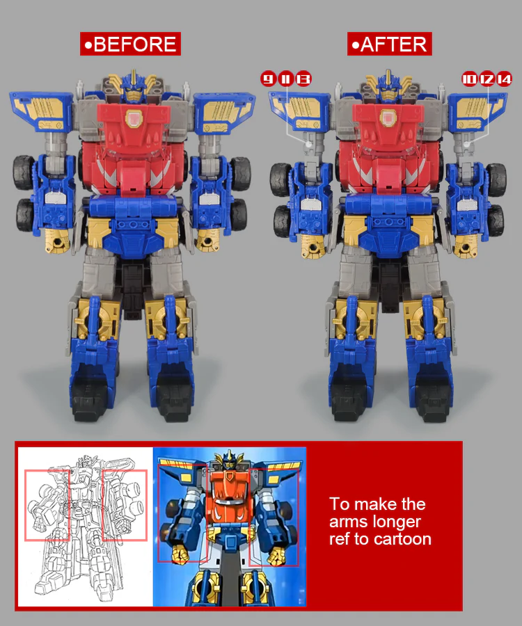 Go Better Studio GX-56 GX56 Gap fillers for Legacy Evolution Commander Armada Universe Optimus Prime Upgrade Kit 13 Go Better Studio GX-56 GX56 Gap fillers for Legacy Evolution Commander Armada Universe Optimus Prime Upgrade Kit