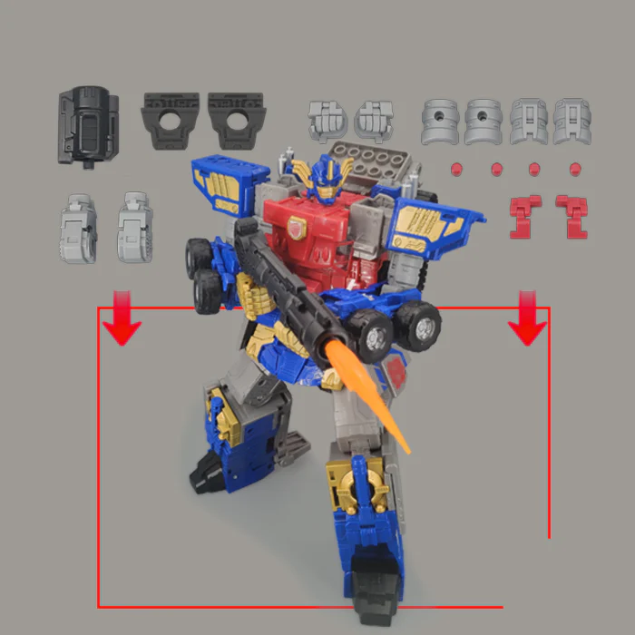 Go Better Studio GX-56 GX56 Gap fillers for Legacy Evolution Commander Armada Universe Optimus Prime Upgrade Kit 3 Go Better Studio GX-56 GX56 Gap fillers for Legacy Evolution Commander Armada Universe Optimus Prime Upgrade Kit