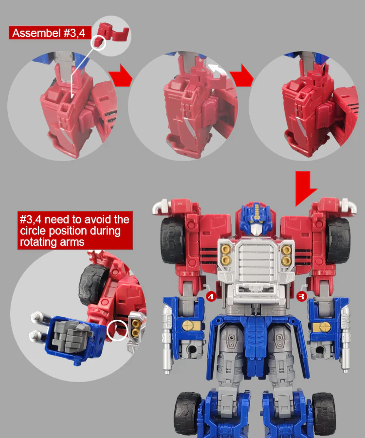 Go Better Studio GX-56 GX56 Gap fillers for Legacy Evolution Commander Armada Universe Optimus Prime Upgrade Kit 7 Go Better Studio GX-56 GX56 Gap fillers for Legacy Evolution Commander Armada Universe Optimus Prime Upgrade Kit