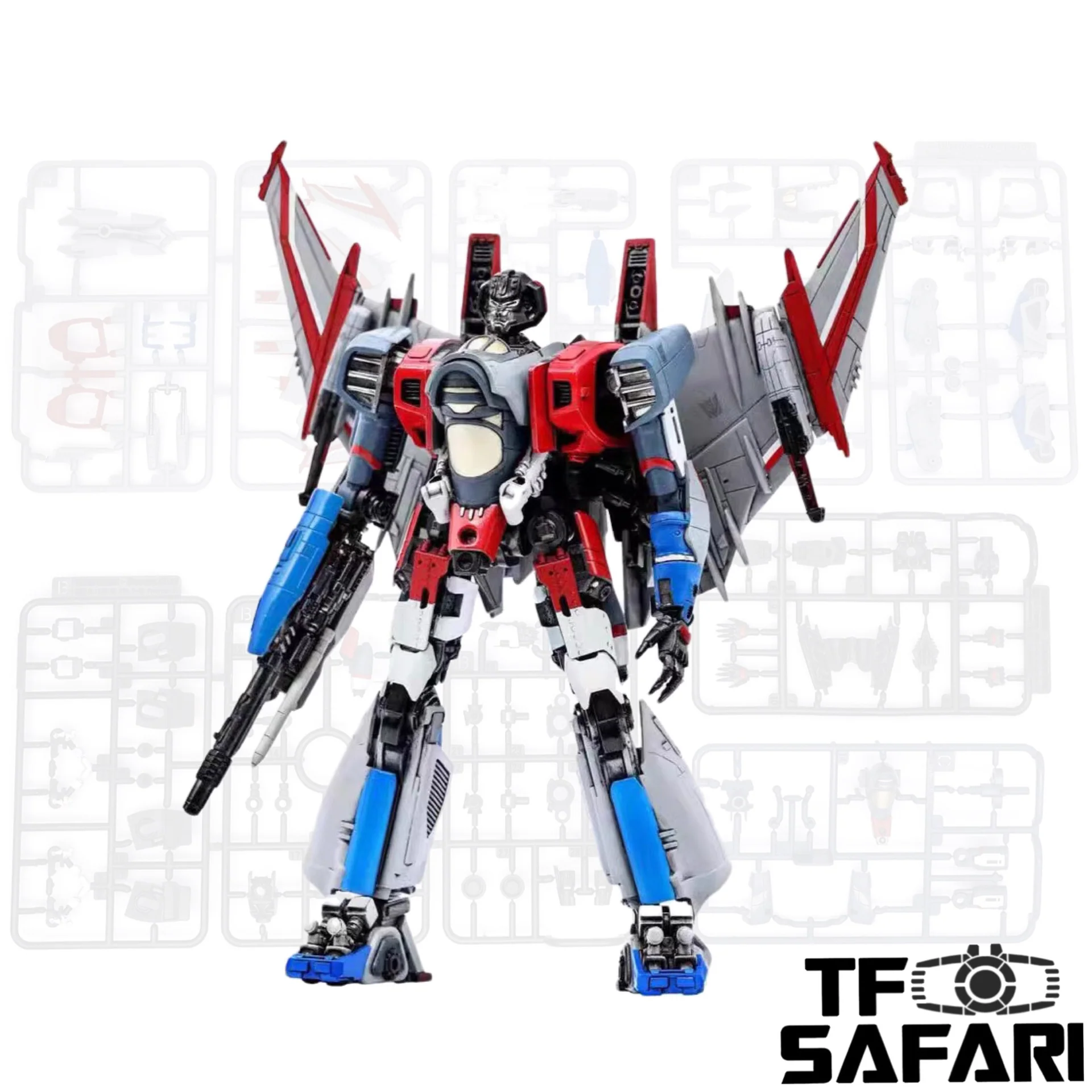 Trumpeter SK08 SK-08 Transformers Starscream Smart Model Kit ( Bumblebee movie ) 11cm / 4.3"