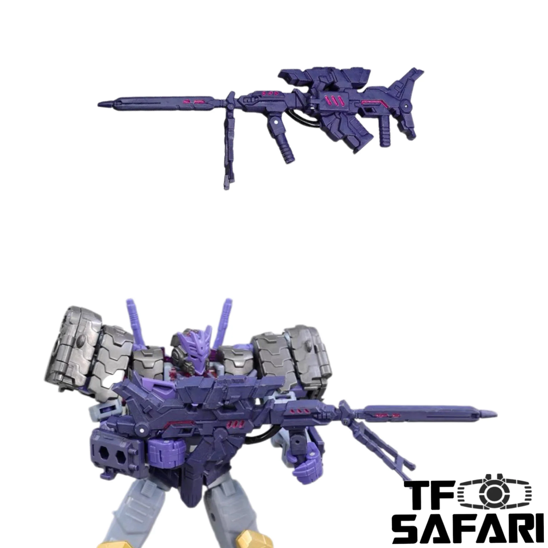Black Soil Lab BS05X BS-05X Weapon Set (Sniper Rifle) for Legacy Evolution Comic Universe Tarn Upgrade Kit