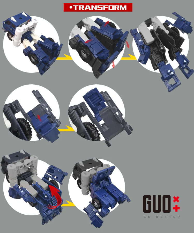 Go Better Studio GX-23B GX23B Gap Fillers for WFC Kingdom Pipes / Huffer Upgrade Kit 14 Go Better Studio GX-23B GX23B Gap Fillers for WFC Kingdom Pipes / Huffer Upgrade Kit