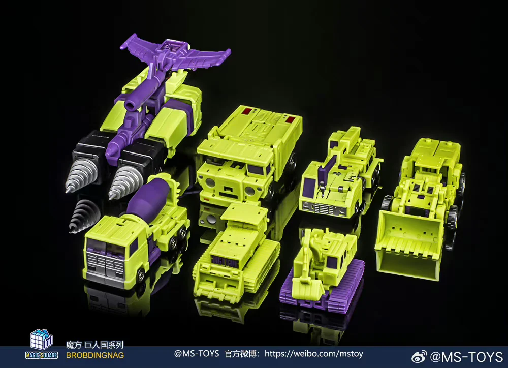 Magic Square MS Toys Constructor Devastator MS-B37A/38A MS-B39A/40A MS-B41A/B42ACombiner 3 sets Combo Repainted Version 25cm / 9.85" 5 Magic Square MS Toys Constructor Devastator MS-B37A/38A MS-B39A/40A MS-B41A/B42ACombiner 3 sets Combo Repainted Version 25cm / 9.85"