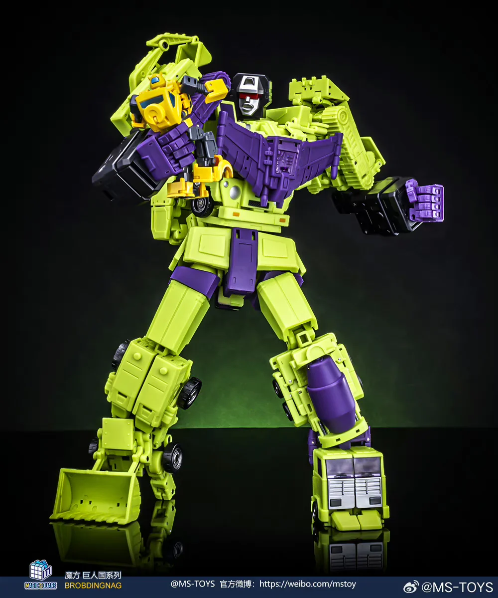 Magic Square MS Toys Constructor Devastator MS-B37A/38A MS-B39A/40A MS-B41A/B42ACombiner 3 sets Combo Repainted Version 25cm / 9.85" 7 Magic Square MS Toys Constructor Devastator MS-B37A/38A MS-B39A/40A MS-B41A/B42ACombiner 3 sets Combo Repainted Version 25cm / 9.85"