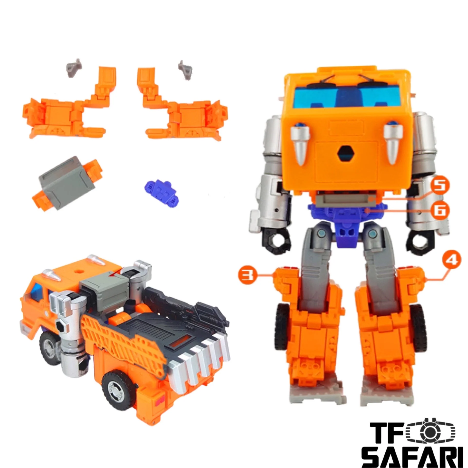 Upgrade Kit / GX23: Huffer (Orange)