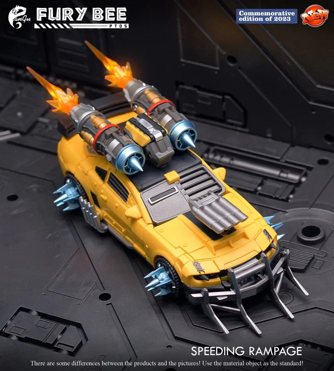 Pangu Toys PT-05 PT05 Fury Bee (Bumblebee The Wreckers Mode,Modified Studio Series SS49) 13cm / 5" 11 Pangu Toys PT-05 PT05 Fury Bee (Bumblebee The Wreckers Mode,Modified Studio Series SS49) 13cm / 5"
