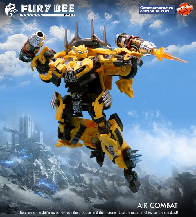 Pangu Toys PT-05 PT05 Fury Bee (Bumblebee The Wreckers Mode,Modified Studio Series SS49) 13cm / 5" 13 Pangu Toys PT-05 PT05 Fury Bee (Bumblebee The Wreckers Mode,Modified Studio Series SS49) 13cm / 5"