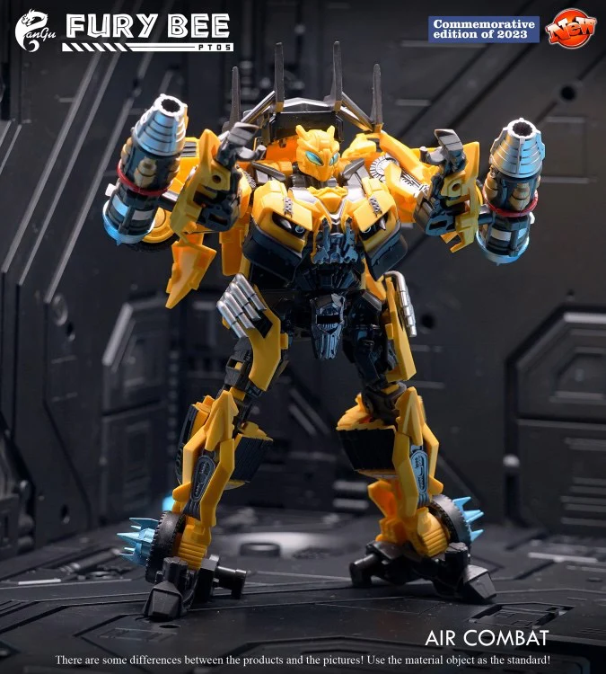 Pangu Toys PT-05 PT05 Fury Bee (Bumblebee The Wreckers Mode,Modified Studio Series SS49) 13cm / 5" 3 Pangu Toys PT-05 PT05 Fury Bee (Bumblebee The Wreckers Mode,Modified Studio Series SS49) 13cm / 5"