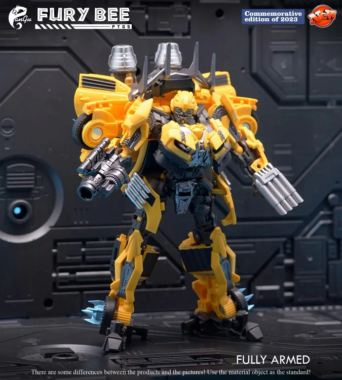 Pangu Toys PT-05 PT05 Fury Bee (Bumblebee The Wreckers Mode,Modified Studio Series SS49) 13cm / 5" 4 Pangu Toys PT-05 PT05 Fury Bee (Bumblebee The Wreckers Mode,Modified Studio Series SS49) 13cm / 5"