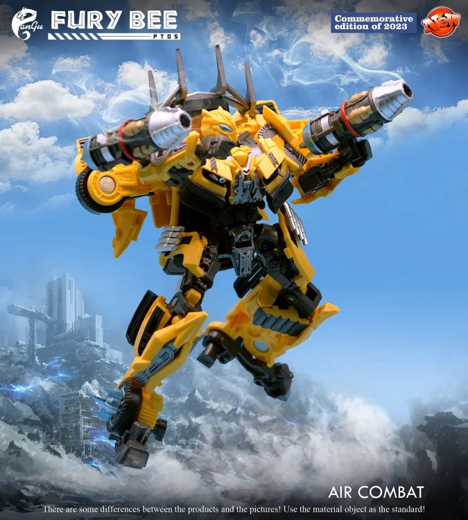 Pangu Toys PT-05 PT05 Fury Bee (Bumblebee The Wreckers Mode,Modified Studio Series SS49) 13cm / 5" 8 Pangu Toys PT-05 PT05 Fury Bee (Bumblebee The Wreckers Mode,Modified Studio Series SS49) 13cm / 5"