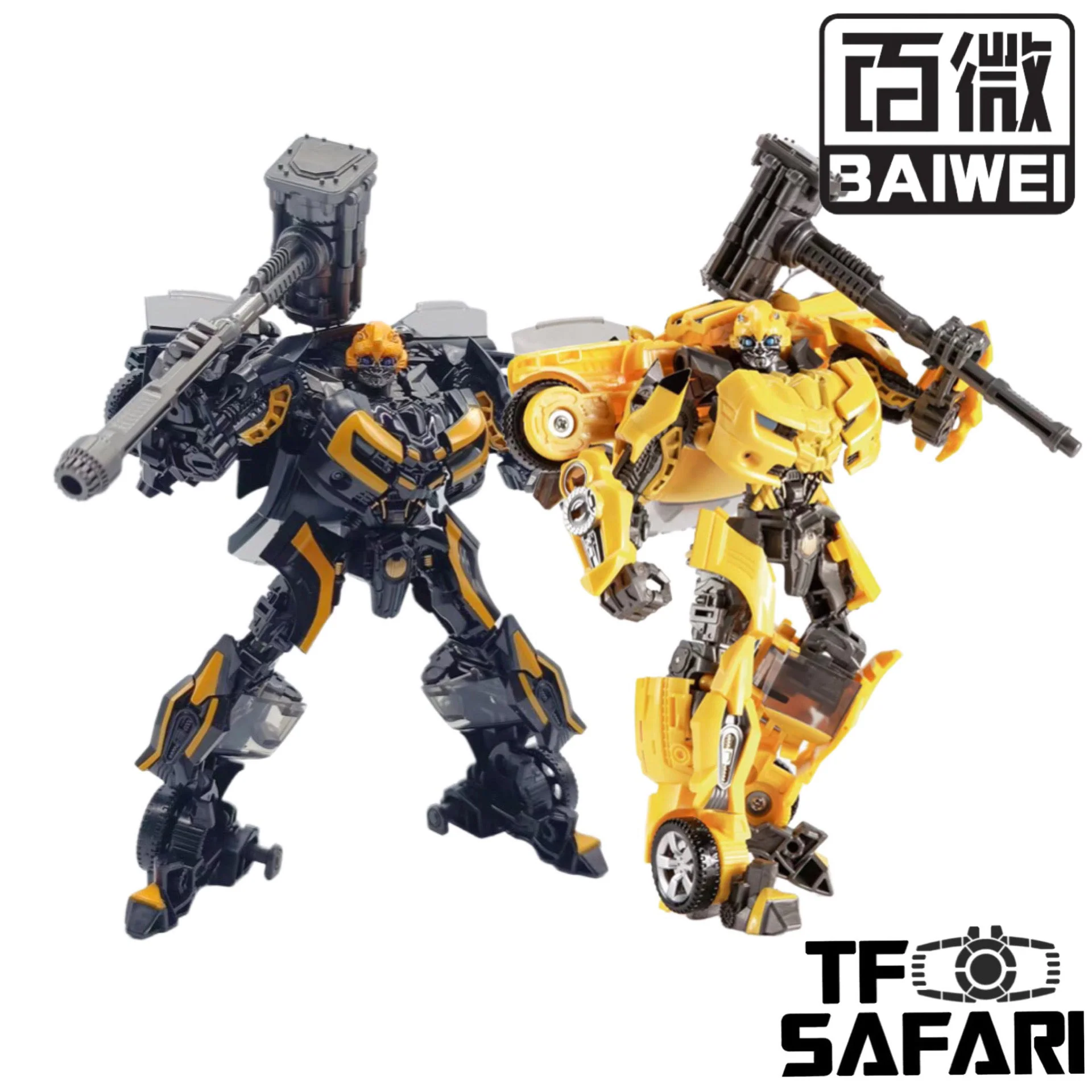 4th party BW BAIWEI TW1025 / 1025B TW-1025 / 1025B Bumblebee (Modified KO SS49) 16.5cm / 6.5"