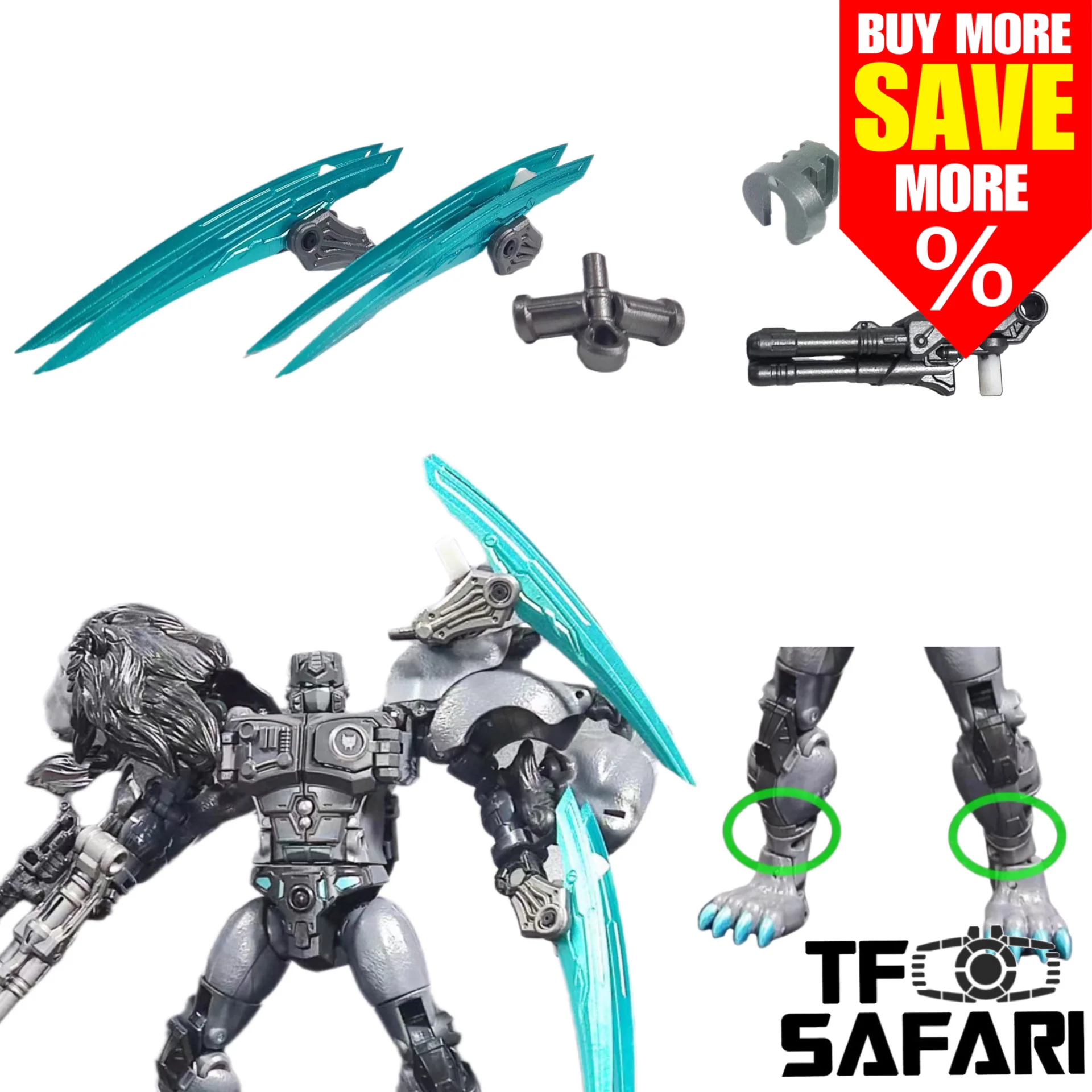 BDT Studio BDT-65A / 65B / 53C Legacy Evolution Nemesis Leo Prime Upgrade Kit